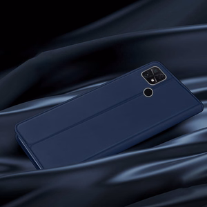 Dux Ducis Skin Pro tapauksessa Oppo Reno 8 Pro flip kansi kortti lompakko lompakko jalusta sininen