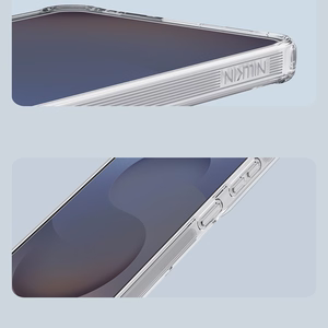 Nillkin Nature TPU Pro MagSafe yhteensopiva suojakuori Samsung Galaxy S26 Ultra:lle valkoinen