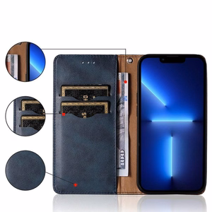 Magneetti hihna Kotelo Kotelo Samsung Galaxy A12 5G pussi lompakko + Mini Lanyard riipus Sininen