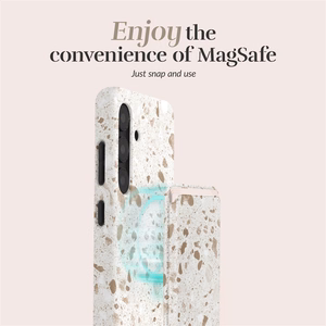 MIO Soft Terrazzo Magsafe Suojakuori kortinpidikkeellä