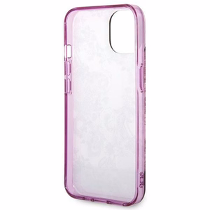 Guess GUHCP14MHGPLHF iPhone 14 Plus 6.7" fuksia/fuksia kotelo Porcelain Collection -mallisto