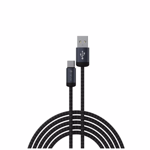 Devia kaapeli Gracious EC649 USB - USB-C 1,0 m 2A, musta