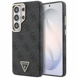 Guess suojakuori 4G Triangle Logo MagSafe Samsung Galaxy S26 Ultra:lle musta