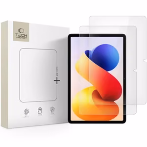 Tech-Protect Glass Fit+ 2 kappaleen karkaistu lasi Xiaomi Redmi Pad Pro / 2 Pro 12.1:lle - Läpinäkyvä