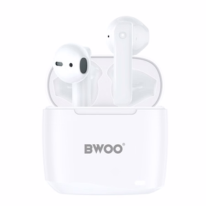 BWOO wireless TWS earphones BW94-WH white