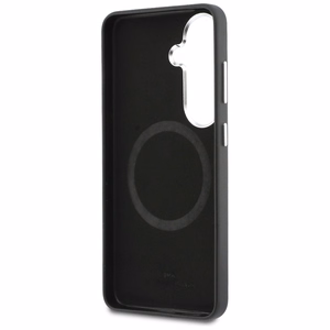 BMW Sign Metal Logo MagSafe Case for Samsung Galaxy S26+ - Black
