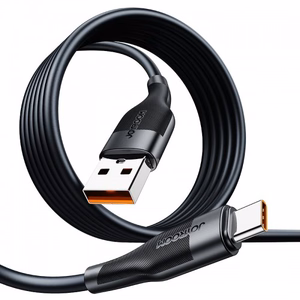 USB-kaapeli Joyroom S-1060M12 musta Type-C 100cm (enintään 6A)