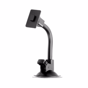 Autopidike puhelimelle Forcell F-Grip Oval 17 cm tuulilasiin / kojelautaan / tuuletusaukkoon musta