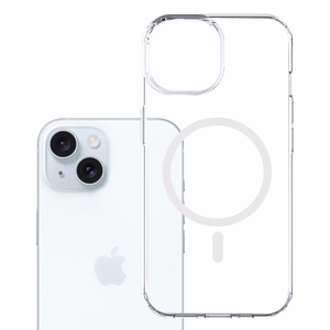 3mk Armor MagCase iPhone 15:lle - Läpinäkyvä