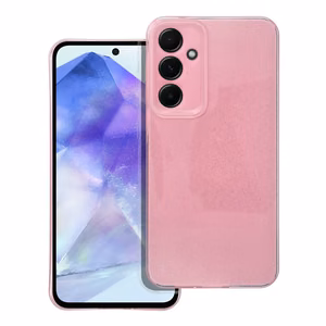 Suojakuori Samsung A55 5G:lle kirkas suojakuori 2 mm Blink vaaleanpunainen