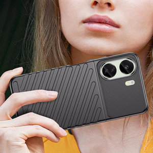 Thunder Case armored case for Xiaomi Redmi 13c - black