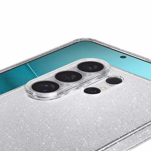 Spigen Liquid Crystal Glitter suojakuori Samsung Galaxy S26 Ultra:lle glitter ja läpinäkyvä