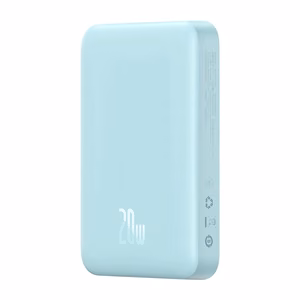 Baseus Magnetic Mini varavirtalähde 10000mAh USB-C 20W MagSafe (sininen)