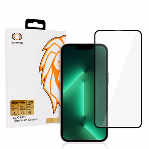 Karkaistu lasi Tel Protect 10X HD Titanium iPhone 13/13 Pro/16E/17E:lle