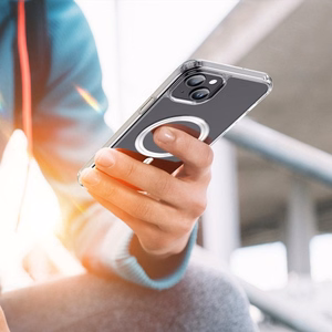 DUX DUCIS Suojakuori CLIN MAG MagSafe-yhteensopiva iPhone 15 Plus:lle läpinäkyvä