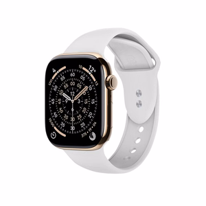 Crong Liquid Apple Watch band, 44/45/46/49 mm, white