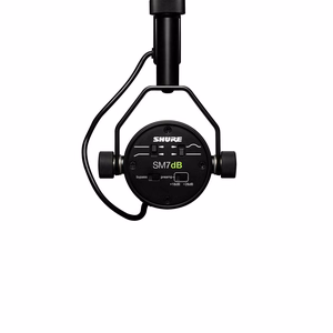 Shure SM7dB -dynaaminen laulumikrofoni sisäänrakennetulla esivahvistimella