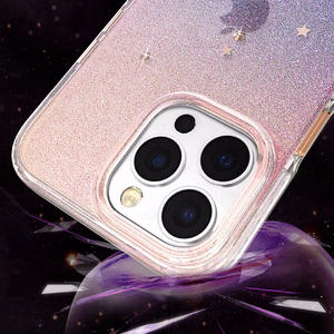 Kingxbar Heart Star Series tapauksessa iPhone 14 Plus tapauksessa eläinradan tähdet