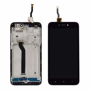 LCD-näyttö yhteensopiva Xiaomi Redmi 5A kehyksellä valkoinen HQ