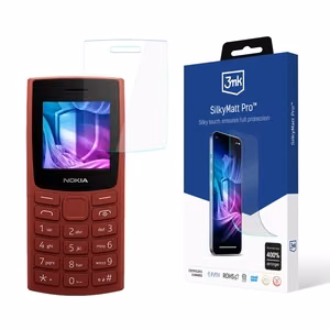 Nokia 105 4G (2023) – 3mk Silky Matt Pro puhelimen näytönsuoja