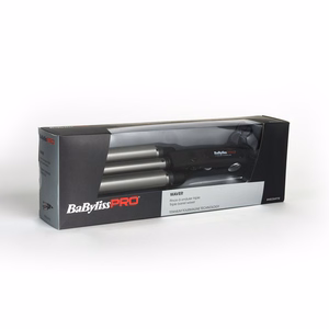 BaByliss TRIPPLE WAVER Curling iron Warm Black 125 W 106.3" (2.7 m)
