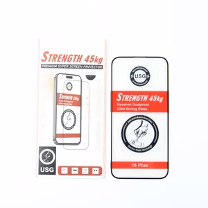 Karkaistu lasi Ultra Strong 45KG iPhone 16 Pro / 17:lle
