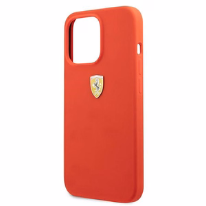 Ferrari FESSIHCP13XRE iPhone 13 Pro Max 6.7" punainen/punainen kovakotelo Silikoni