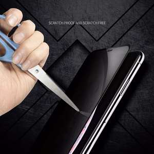 X-ONE Full Cover Extra Strong Privacy – iPhone 16 Pro Max/17 Pro Max -puhelimelle, täysliimattu karkaistu lasi 9H