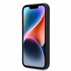 Karl Lagerfeld Silicone Ikonik MagSafe suojakuori iPhone 14 Pro:lle - musta