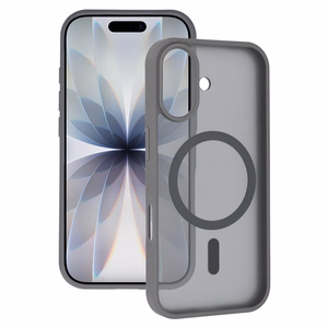 Tel Protect Aura Matte Magsafe suojakuori Iphone 17 Air, teräksenharmaa