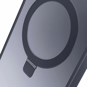 3mk Smoke Case Mag&Stand Apple iPhone 16E:lle - musta