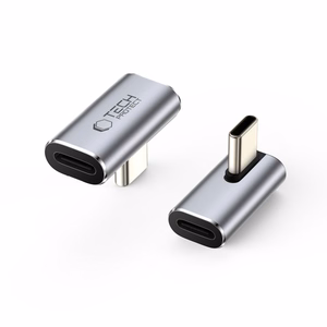 Tech-Protect Ultraboost AA03 USB-C Angled Adapter - Gray