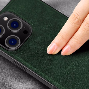 Suojakuori X-Level "Earl III Collection" Apple iPhone 16 Pro Max tummanvihreä