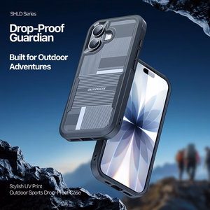 Dux Ducis Shld Suojakuori Apple iPhone 17 musta (Umbra Pattern)
