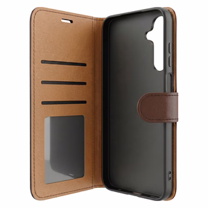 Smart Luxe nahkainen suojakuori Honor Magic 8 Lite ruskea