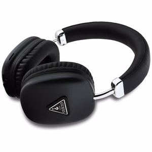 Guess Metallic Triangle Logo kuulokkeet mustat