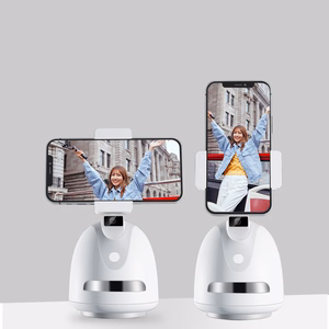 Phone holder with 360° face tracking P2S white