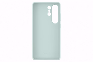 Samsung Silicone Case -suojakuori Samsung Galaxy S25 Ultra -puhelimelle, mintunvärinen