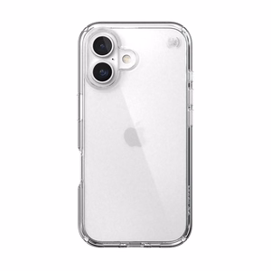 Läpinäkyvä Speck Presidio Perfect-Clear -suojakuori iPhone 16:lle