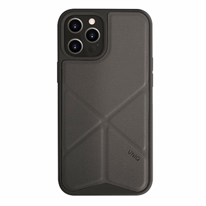 Uniq Transforma kotelo iPhone 12 Pro Maxille - harmaa