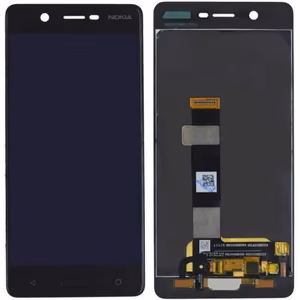 LCD-näyttö yhteensopiva Nokia 5 musta HQ