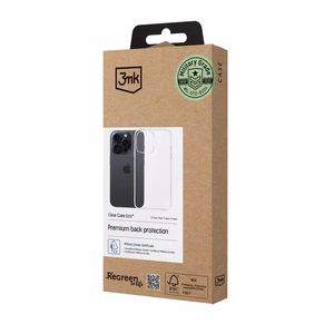 3mk Clear Case Eco Apple iPhone 15 Pro Max:lle - läpinäkyvä