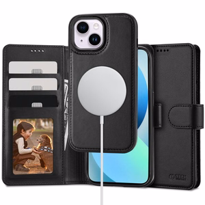 Tech-Protect Wallet MagSafe Suojakuori iPhone 13:lle - musta