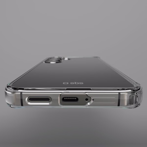 SBS D3O suojakuori Samsung Galaxy S25 -puhelimelle - läpinäkyvä