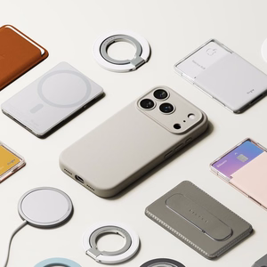 Ringke Silikoninen Magneettinen MagSafe Suojakuori iPhone 17 Pro:lle - Beige