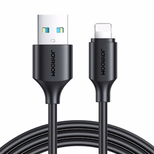Joyroom S-A9 3A USB-A - Lightning kaapeli 1m - musta