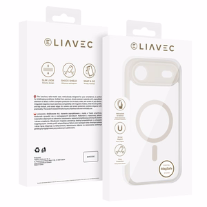 Liavec Soft Suojakuori iPhone 17 Air:lle gardenia