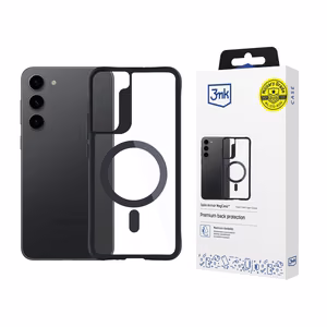 3mk Satin Armor MagCase suojakuori Samsung Galaxy S23 5G - läpinäkyvä