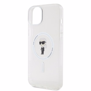 Karl Lagerfeld IML Ikonik MagSafe case for iPhone 15 Plus - transparent