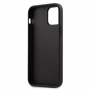 US Polo USHCP12SPUGFLBK iPhone 12 mini 5,4" tšarny/musta Polo-kirjonta kokoelma